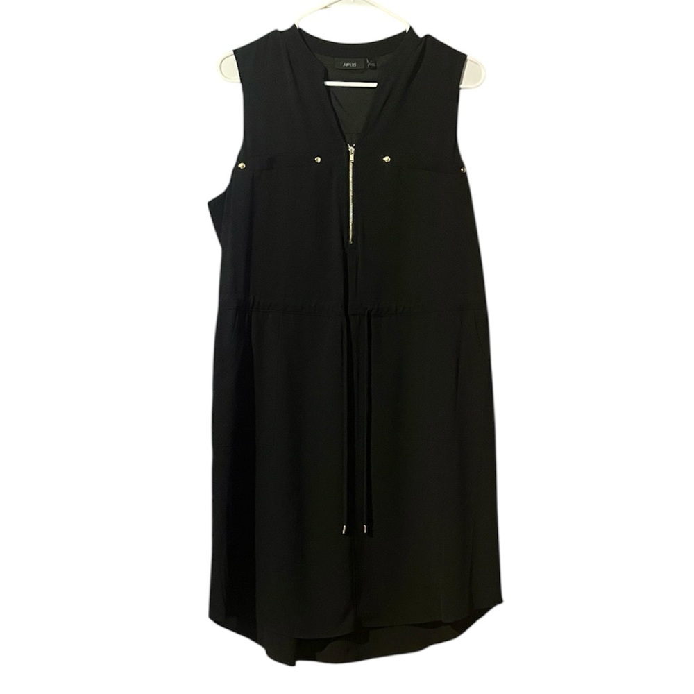 Apt. 9 Black Sleeveless Dress with Zipper